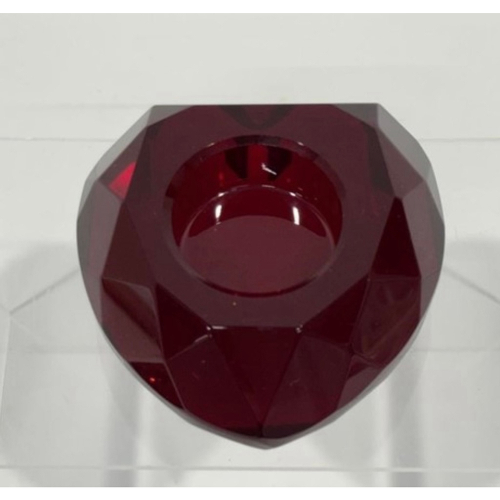 Rosenthal Versace Candle Holder
 Home Decor Candle Holder Red